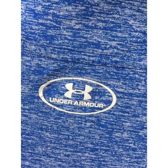 Under Armour Mens Loose 1/4 zip Pullover with Logo Sleeve & Mesh Panels size XL - Picture 5 of 5